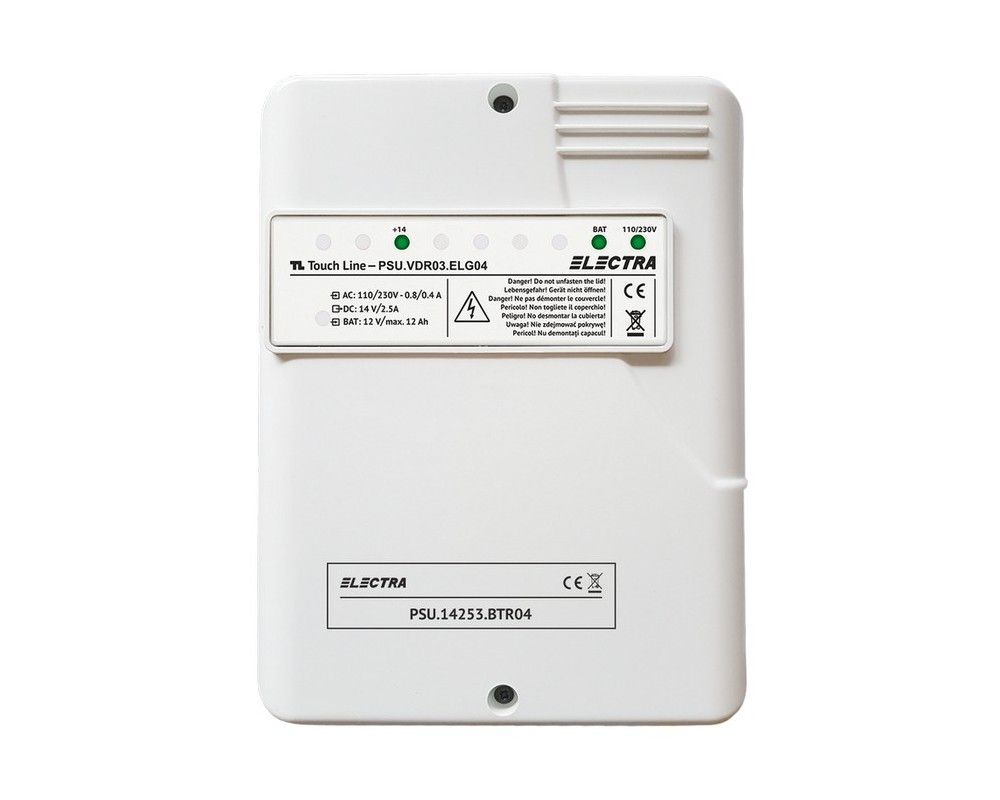 Carcasa ABS pentru sursa de alimentare, unitate centrala, spatiu pentru acumulator, Electra, SET.CRS.PSU.BTRXY