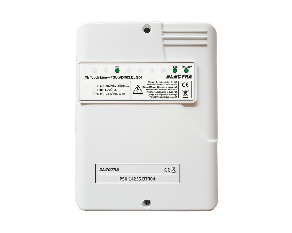 Carcasa ABS pentru sursa de alimentare, unitati centrale, acumulator, montaj aparent, Electra SET.CRS.SAC.142.BTR