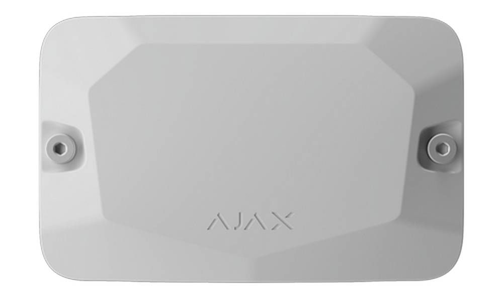 Carcasa pentru 1 modul Ajax Fibra, 106x168x56mm, tamper, IP20, alb, AJAX CaseFibra106-WH