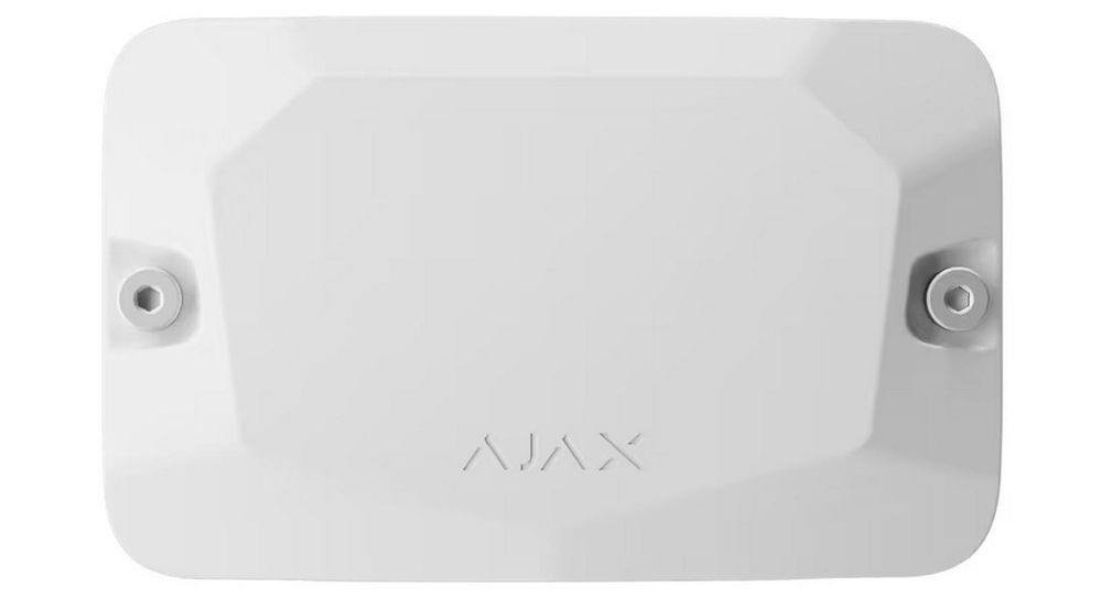 Carcasa pentru 2 module Ajax Fibra, 175 × 225 × 57 mm, tamper, IP20, alba, AJAX CaseFibra175-WH