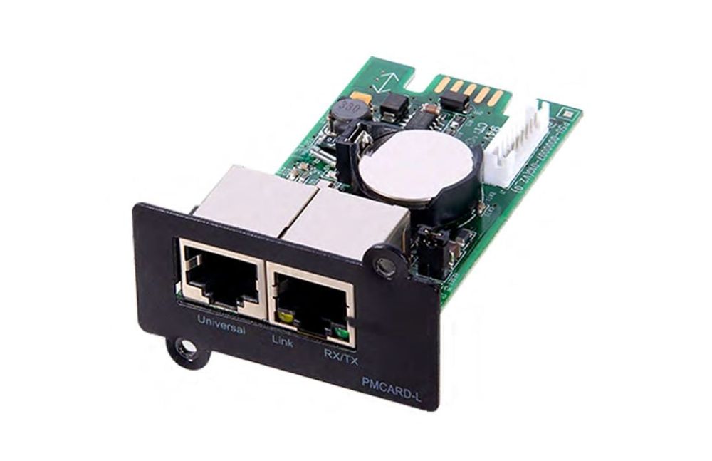Card SNMP nJoy ACUP-SN000MP-CG01, RJ45 10/100BaseT, monitorizare remote, control centralizat, pentru Aster, Argus, Echo Pro