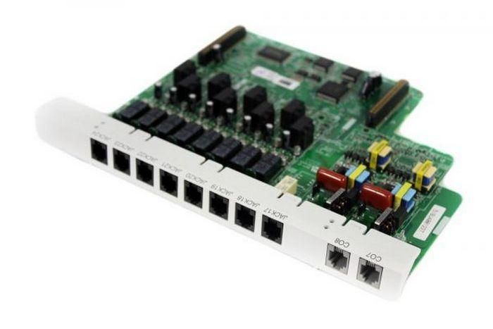 Cartela Panasonic, extensie 2 CO si 8 linii de interior, KX-TE82480