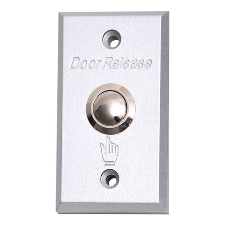 Buton de iesire, montaj ingropat, aluminiu, NO/COM, SECUKEY Cbutton 3