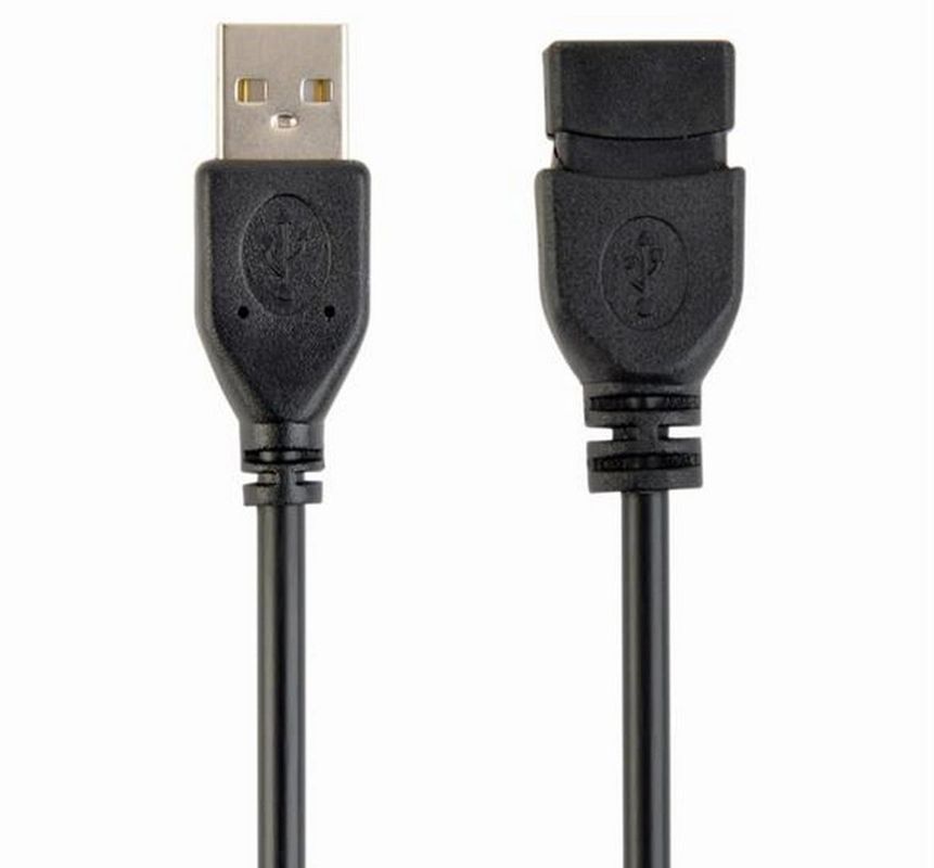 Cablu prelungitor Gembird USB 2.0, CCP-USB2-AMAF-10, lungime 3m, negru