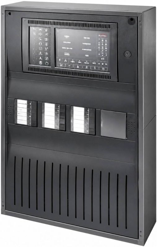 Centrala alarma incendiu Bosch AVENAR 2000 FPA-2000-PWM, 1 bucla LSN, extindere cu 4 module LSN 0300, ecran 7 inch