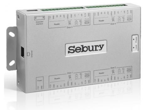 Centrala control acces TCP/IP 4 usi Sebury IC104