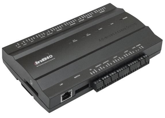 Centrala de acces si de pontaj TCP/IP biometrica 2 usi bidirectionale INBIO-2-2