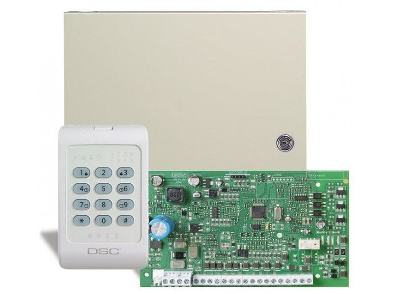 Centrala de alarma 8 zone cu ATZ, PC1404