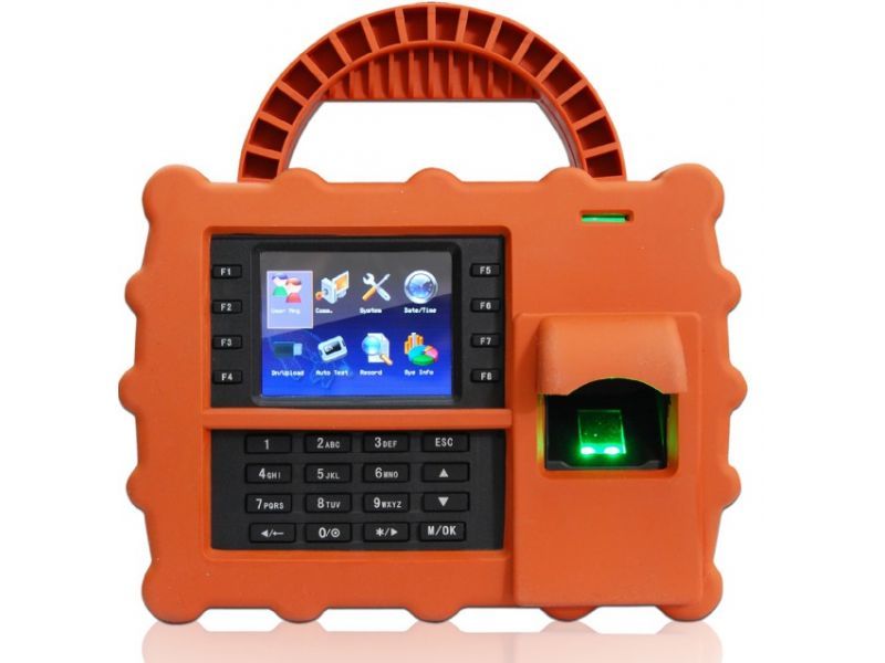 Centrala de pontaj biometric portabila cu conexiune 3G