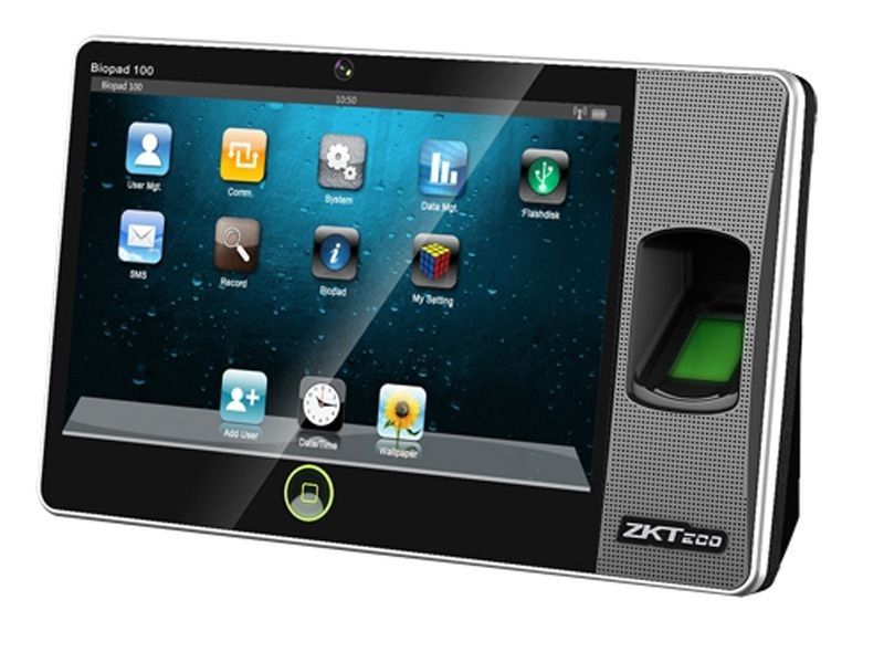 Centrala pontaj biometric si cartela cu WIFI si webcam incorporat cu SO Android