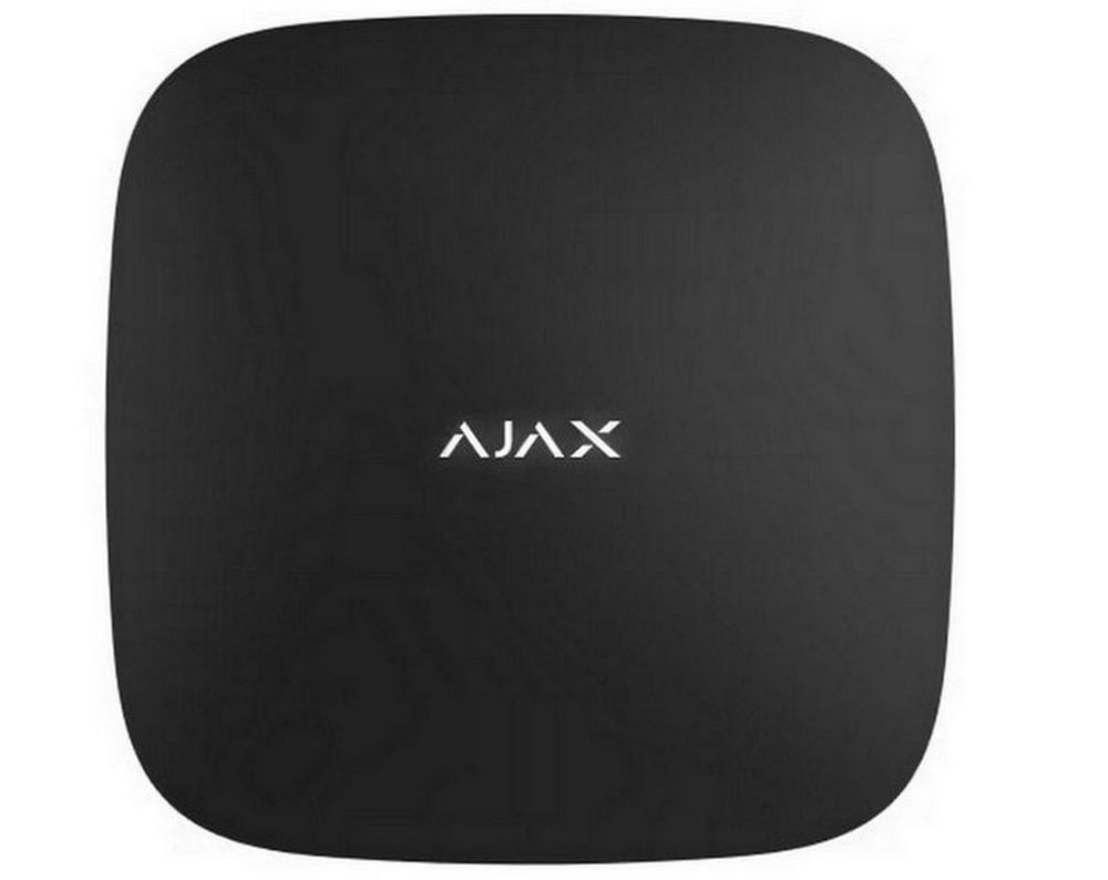 Centrala de alarma wireless, 100 dispozitive, 2 km, 4G, suport verificare foto, neagra, AJAX HUB2 4G BL