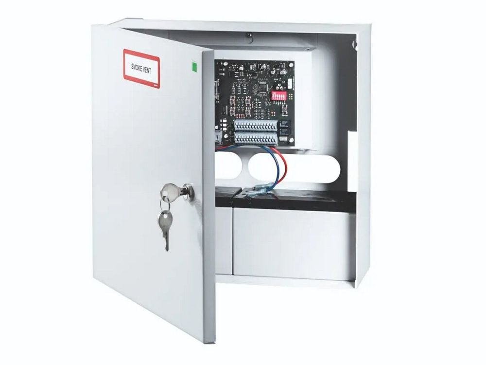 Centrala de desfumare BTR, 12A, 230VAC, certificat EN12101-10, IP30, 60.102- BCR 12A
