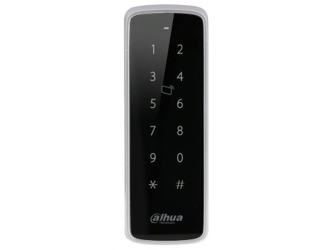 Cititor slim cu cartela MIFARE si tastatura cu cod, Dahua ASR1201D