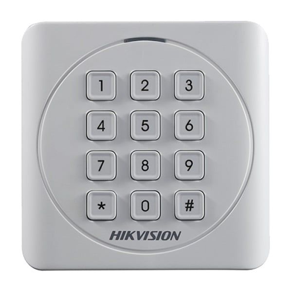 Cititor cartele/Taguri Mifare 13.56 Mhz cu tastaura Hikvision DS-K1801MK