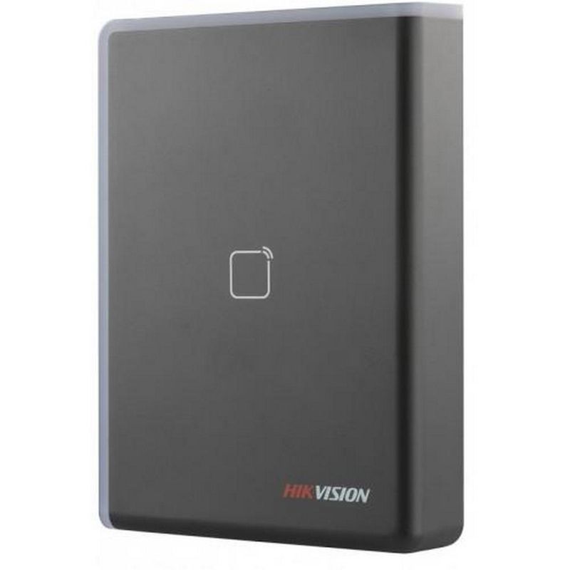 Cititor proximitate Hikvision DS-K1108AE, pentru carduri RFID 125 KHz, RS-485, Wiegand, IP65