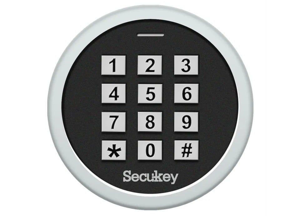 Cititor control acces standalone cu tastatura integrata, RFID 125KHz, cod PIN, IP66, SECUKEY-K7
