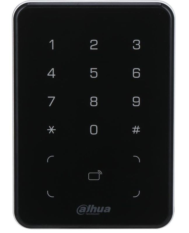 Control acces RFID 125KHz si Mifare 13.56khz + PIN, Wiegand, IP66, Dahua ASR2101A-ME
