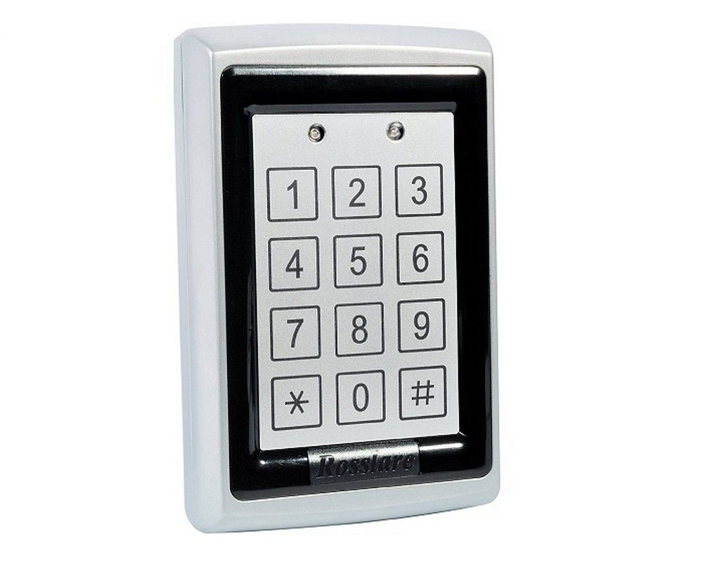 Controler standalone de control acces cu cititor, antivandal, RFID 125Khz, cod PIN, 500 de utilizatori, Rosslare ACQ44