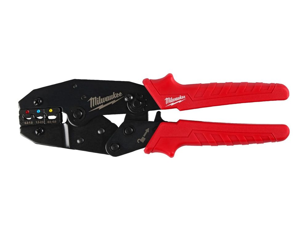 Cleste de sertizat Milwaukee, 3 cavitati de sertizare, maner ergonomic, 4932499025