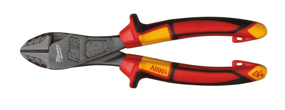Cleste VDE cu tais lateral Heavy Duty Milwaukee, 180 mm, maner ergonomic, 4932464569