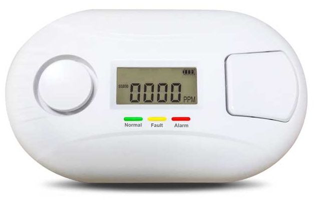 Detector monoxid de carbon (CO) baterie 10 ani , certificat EN 50291:2010