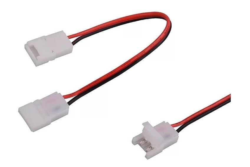 Conector banda LED cu fir dublu V-Tac SKU-2661, 10mm
