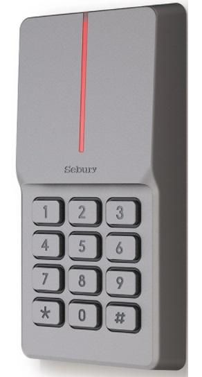 Dispozitiv de control acces standalone cu cititor Sebury Skey2, RFID 125Khz / HID / Mifare 13.52Mhz, Wiegand 26, SKEY2