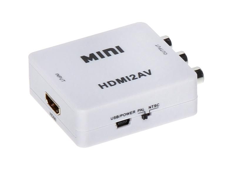 Convertor video HDMI la AV cu audio