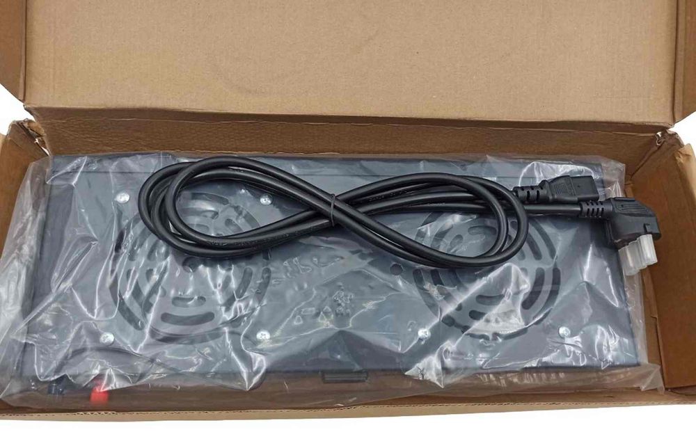 [RESIGILAT] Cooler cu doua ventilatoare si termostat pentru rack, Safer RACKFAN2-R2