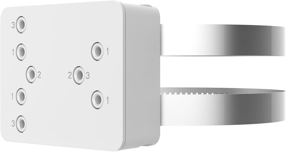 Suport montaj pe stalp Ezviz, diametru compatibil 67 - 127mm, CS-CMT-Mount