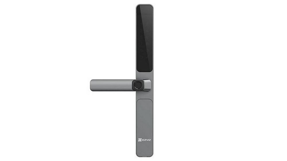 Incuietoare inteligenta usa EZVIZ DL06 Pro CS-DL06-PRO, Wi-Fi 2.4GHz, Bluetooth, amprenta, cod, card, cheie, IP65, baterie