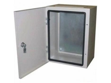 Cutie metalica IP65 250X250X150 cu contrapanou, CAS-250X250X150