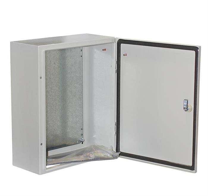 Cutie metalica pentru exterior cu incuietoare si garnitura, IP56, accesorii incluse, 800 x 600 x 250 mm, Dablerom 32-400/80
