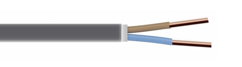 Cablu electric ignifug CYY-F 2 x 1,5mm, lungime 100 metri, cupru, Safer CYYF2X1.5