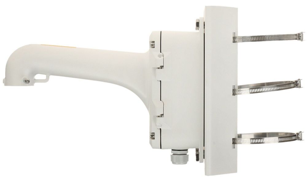 Suport stalp cu doza inclusa Hikvision, diametru stalp intre 100 si 200mm, DS-1604ZJ-BOX-POLE