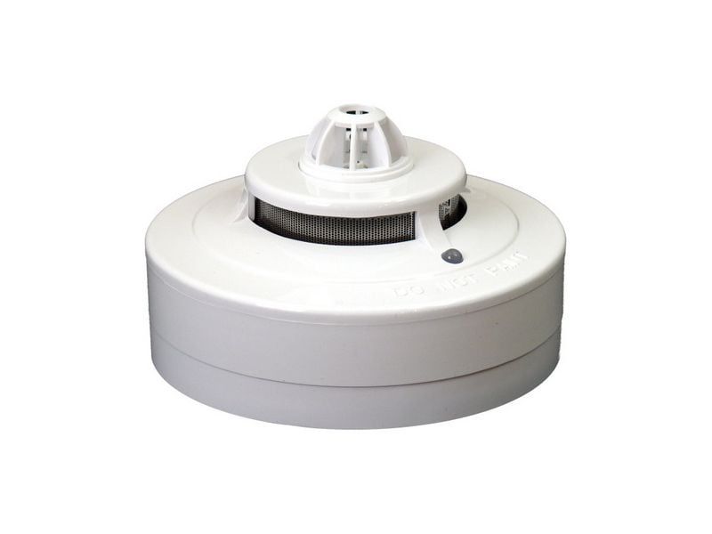 Detector de temperatura si fum optic, 4 fire, 12 Vcc, iesire releu NO/NC, DSC IN-338-4H