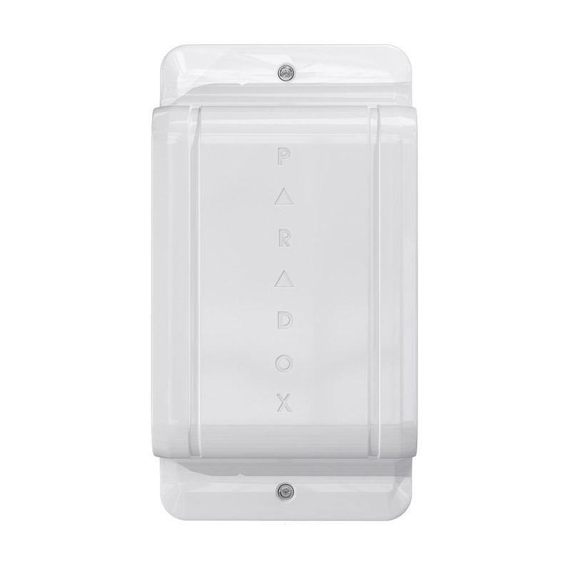 Detector de miscare exterior PIR, Paradox NV780MX, de tip perdea, vedere laterala, pana la 24m, imunitate la animale, Anti-masking