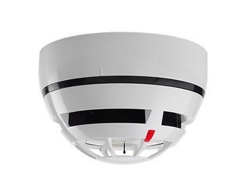 Detector adresabil fum si temperatura wireless FireVibes INIM WD300, 14dBm, alimentare cu 2 baterii CR123A incluse, EN54, IP40