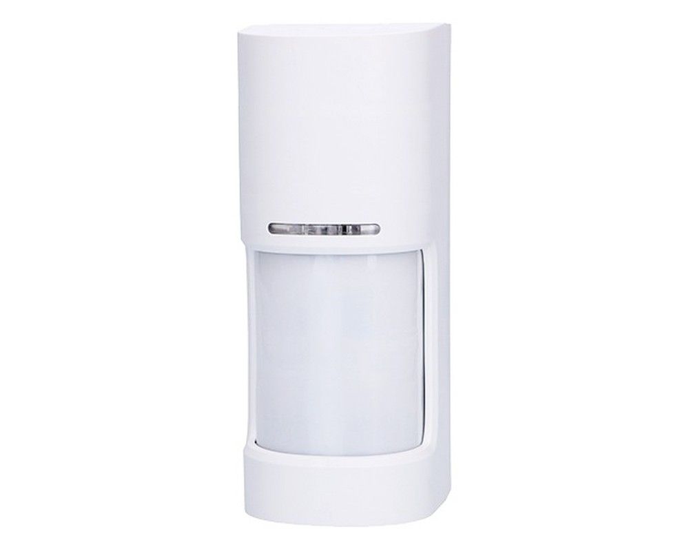 Detector de miscare panoramic de exterior cu PIR dual, unghi detectie 180 grade, 14 zone, raza 12m, anti-masking, Optex WXI-ST