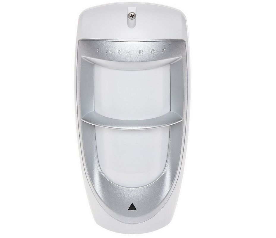 Detector de miscare pentru exterior, PIR, imun la animale, optica duala, Paradox DG85-FS