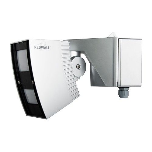 Detector de miscare PIR Optex SIP-4010-IP-BOX, pentru exterior, 2 zone, IP-PoE, acoperire 40x10m, anti-masking
