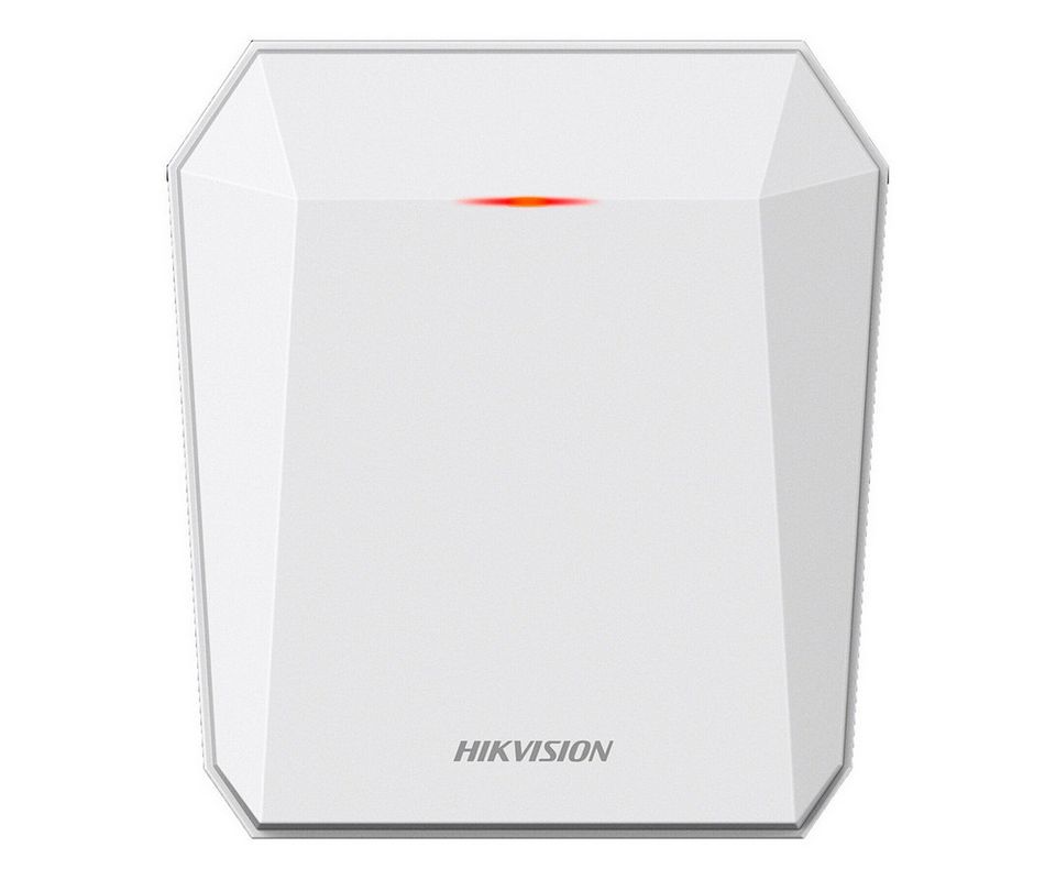 Detector de miscare tip radar pentru exterior, detectie pana la 60 m, frecventa microunde 24 GHZ, Hikvision, DS-PR1-60V