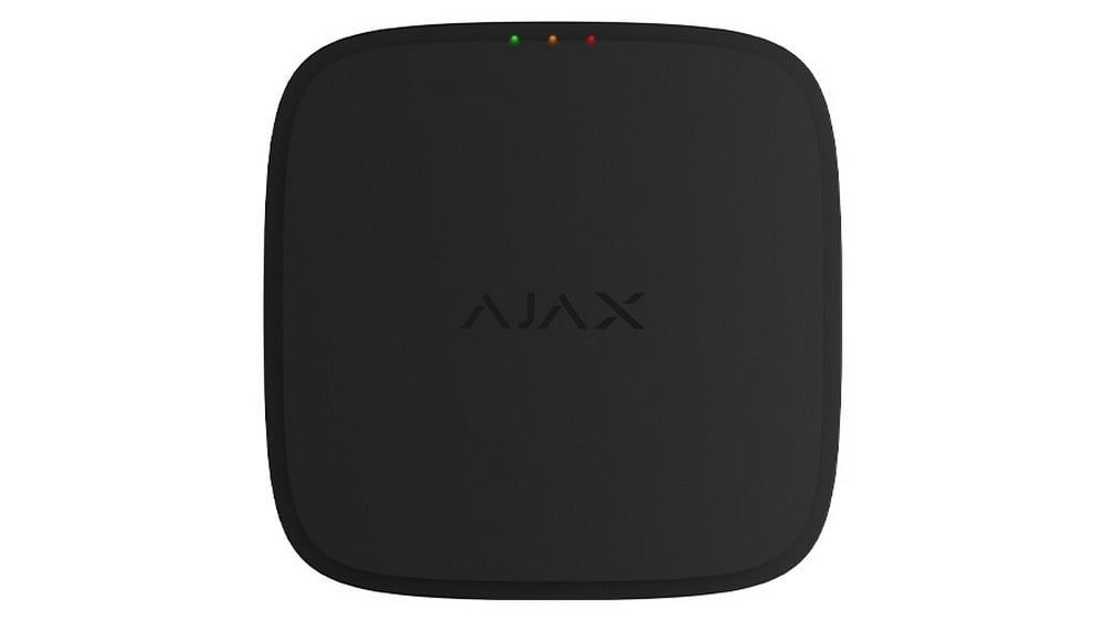 Detector fum wireless interior Ajax EN54 Ajax FireProtectSmoke Jeweller, senzor optic spectru dual, 868 MHz, raza 1700m, IP20, 2xCR123A, negru