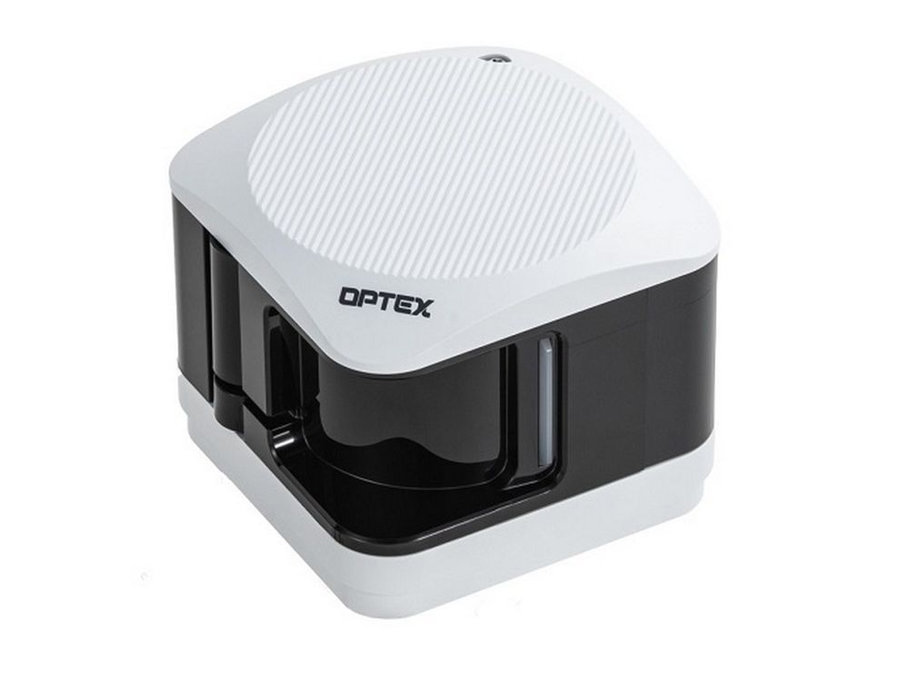 Detector laser Redscan Optex RLS-1010L, 10x10m, 1 port RJ45, RS-483, IP55