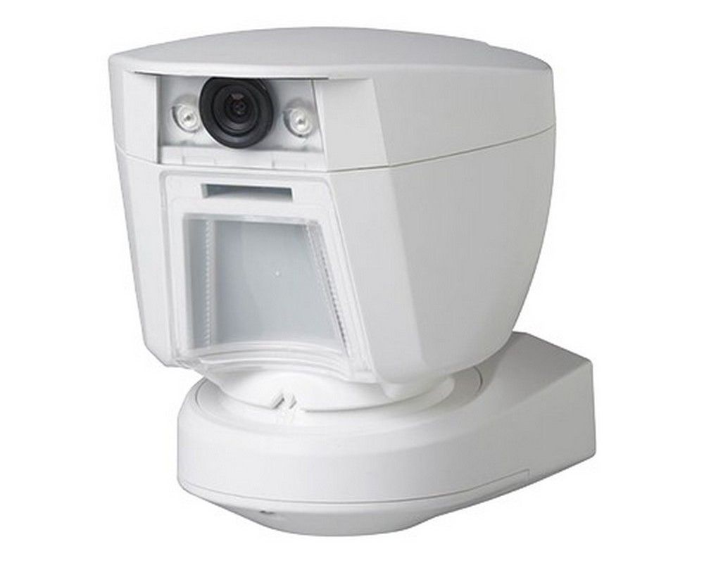 Detector PIR cu camera DSC NEO PG8944, frecventa 868 MHZ, IR 10 m, 90 grade, 12 m, imunitate la animale de companie