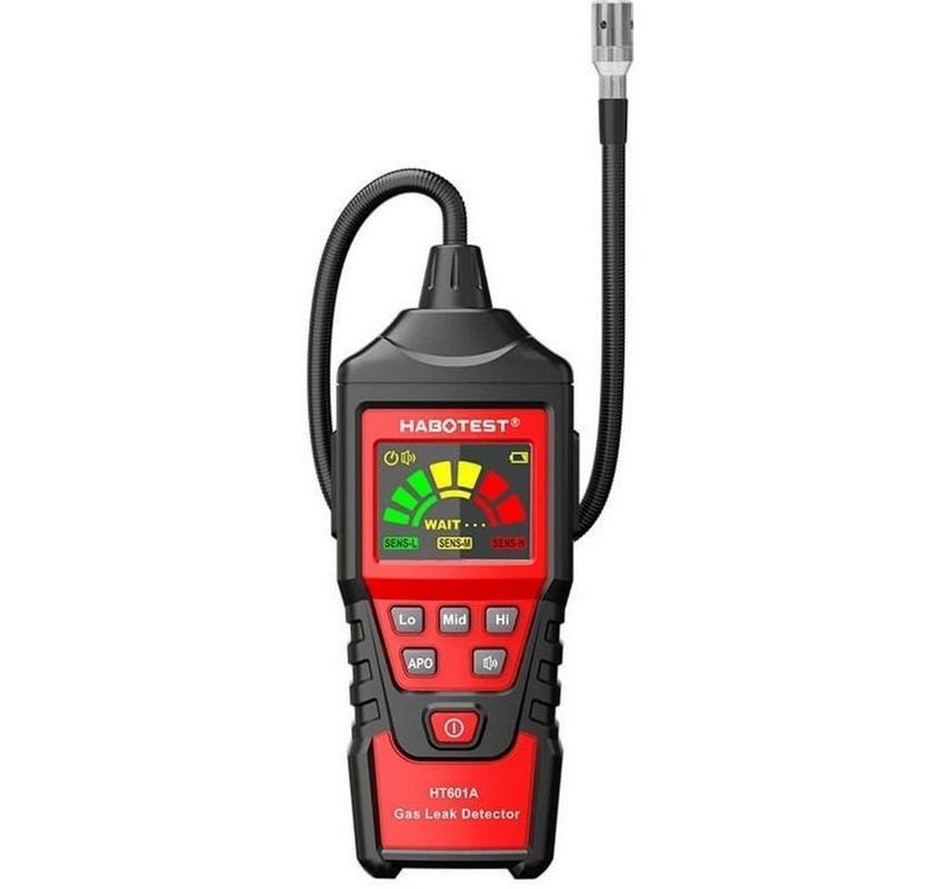 Detector scurgeri de gaze, sonda flexibila, alarma vizuala si sonora, Habotest HT601A