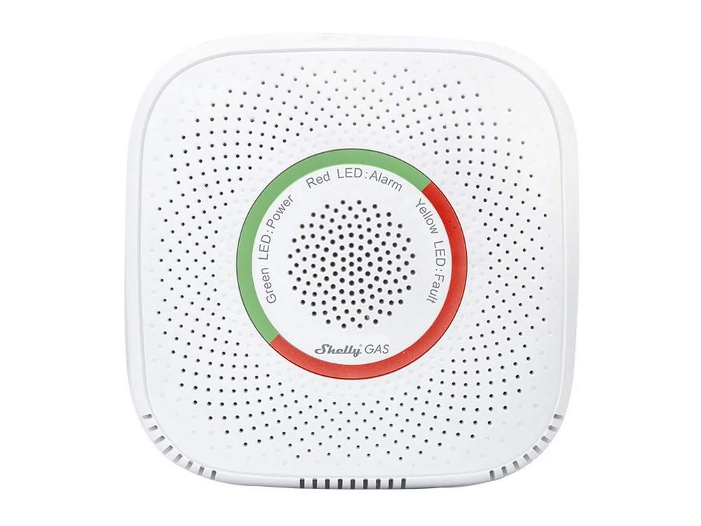 Detector de gaz Shelly Gas CNG, Wi-Fi, aplicatie mobila, control vocal, indicator LED, Shelly Gas CNG WiFi