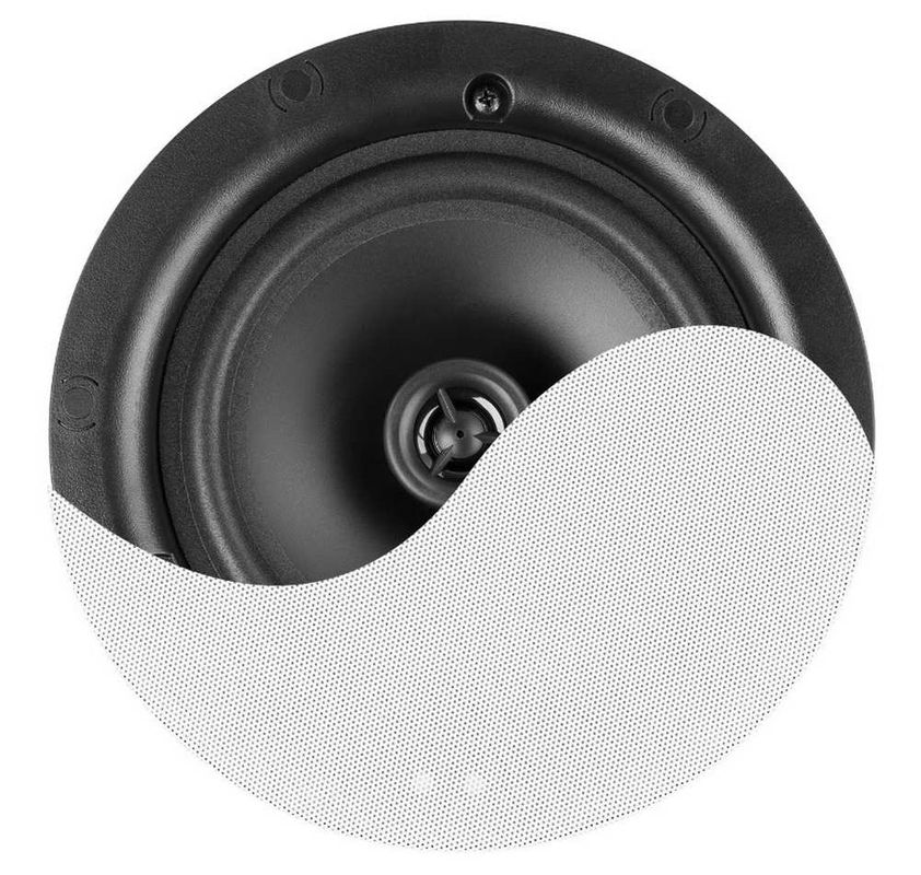 Difuzor incastrabil in tavan, 100V, 2 cai, 20W RMS, 5.25 inch, alb, Power Dynamics, NCSP5 (952.604)