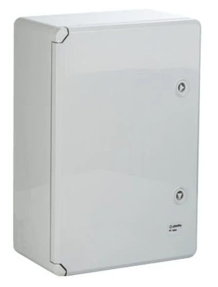 Cutie ABS cu incuietoare si contrapanou metalic, 300X400X165mm, USA Mata IP65, Safer CP-5003