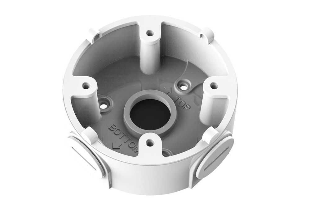 Doza rotunda de jonctiune pentru camere de supraveghere dome, aluminiu, diametru montaj 96.7 mm, Safer SAF-PFA13A-E